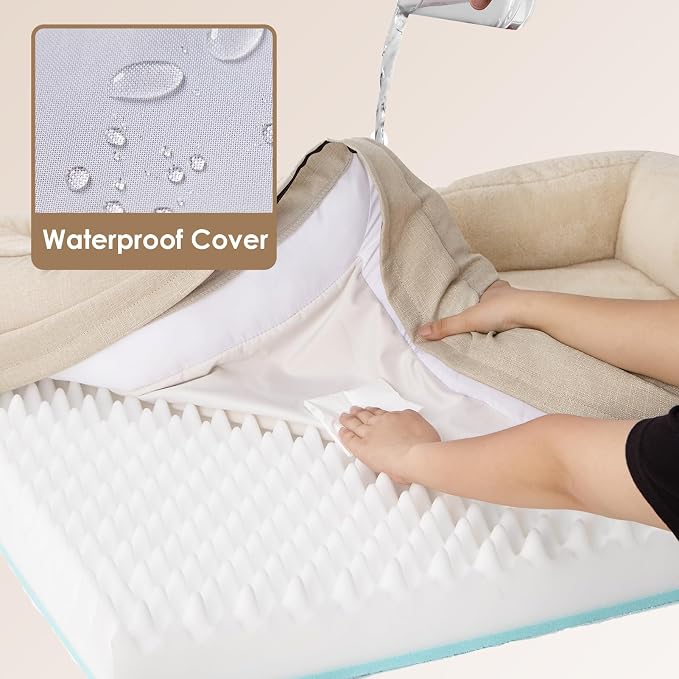EHEYCIGA Orthopedic XL Dog Bed for Large Sized Dog, Waterproof Liner & Washable - Image 4