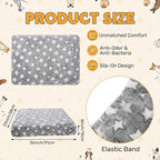 Youyole Large Washable Rectangle Dog Bed Cover Replacement Waterproof 36 x 23 x - Image 2