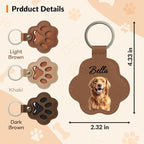 QYH Custom Memorial Dog Keychain - Image 3