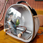 Metal Tray for halinfer Bird Carrier and Clear Bubble Window Small and Large - Image 2