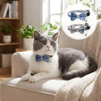 2Pcs Cat Collar Breakaway, Cute Plaid Cats Collar - Image 5