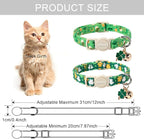 ARING PET 2 Pack St. Patrick's Day Cat Collars-Cute Green Clovers Cat Collar - Image 5
