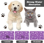 Dog Food Mat, Absorbent Water Bowl Mats Cat Pet Feeding Placemats 16 * 24 inch - Image 2