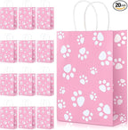 Blulu 20 Pcs Puppy Dog Paw Gift Bags by Blulu