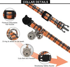 Lionet Paws 2pcs Pack Halloween Cat Collar, Cute Adjustable Cat Kitten Collar - Image 3
