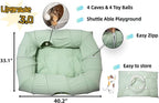 XxingSheep 4 Ways Shuttled XL Cat Tunnel Bed - Image 4