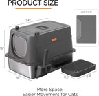 Anywish Stainless Steel Cat Litter Box - Image 8