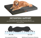 Orthopedic Dog Bed for Extra Large Dogs, XL Comfort Pet Mat for Large Sized Dog - Image 4