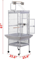 Nova Microdermabrasion 61 Inches Large Bird Cage Play Top Parrot Cockatiel - Image 6