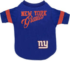 Pets First NFL New York Giants T-Shirt by PETSFIRST