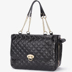 Fashion Pet Carrier Dogs Cat Small Animals Purse Bag, Leather Pet Carriers Dog by Minsong
