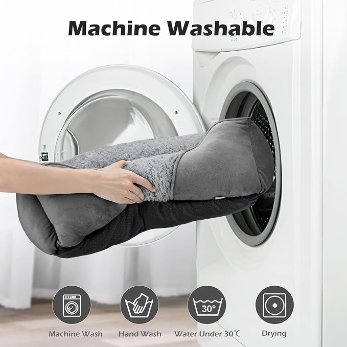 INVENHO Medium Dog Bed Rectangle Washable Orthopedic Soft Calming Sleeping - Image 6