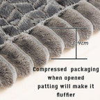 Sofa Cover Fuzzy Couch Cover for Pet, Couch Covers for Dogs Washable Non-Slip - Image 3
