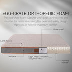 Jumbo Extra Large Waterproof Dog Bed, Big Orthopedic Dog Beds - Image 2