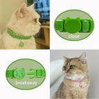 Yizepet Cat Collars with Bells, Breakaway Kitten Collar, Cute Kitty Collar - Image 3