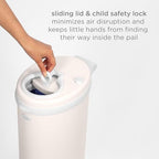 Ubbi Steel Diaper Pail, Odor Locking, No Special Bag Required, Award-Winning - Image 6