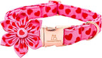 Lionheart glory Valentine's Day Dog Collar by LionheartGlory