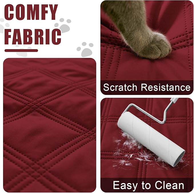 Smiry Waterproof Dog Bed Cover Blanket 40x80, Soft Reversible Pet Blanket - Image 4