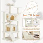 Sweetcrispy 54 Inch Cat Tree Tower, Indoor Cat Condo - Image 6