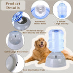 3 Gallon Automatic Dog Water Dispenser, 11L Large Dog Water Bowl Dispenser - Image 2