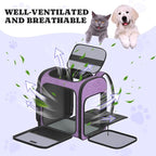Pawtners Dog Carrier Backpacks Large Cat Backpack - Image 6