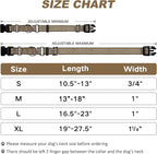 Martingale Dog Collar, Adjustable Nylon Reflective Collar - Image 4