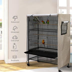 Ymiko Birdcage Cover Universal Windproof Cage Cover - Image 4