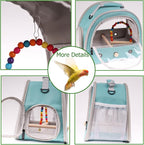 Portable Parrot Travel Cage Carrier - Image 9