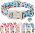 Valentines Dog Collar for Small Dogs by Babolepet