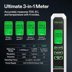 VIVOSUN Digital pH and TDS Meter Kits, 0.01pH High Accuracy Pen Type pH Meter ± - Image 3