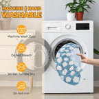 Youyole Medium Washable Round Dog Bed Cover Replacement Waterproof 30 x 30 x 10 - Image 6