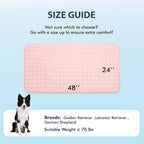 MICROCOSMOS Summer Cooling Mat & Sleeping Pad- Water Absorption Top, Materials - Image 7