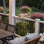 Metal Deck Mounted Bird Bath - Image 6