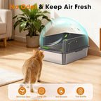 2PACK Stainless Steel Cat Litter Box - Image 4