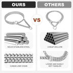 Silver Dog Chain Collar - Image 6