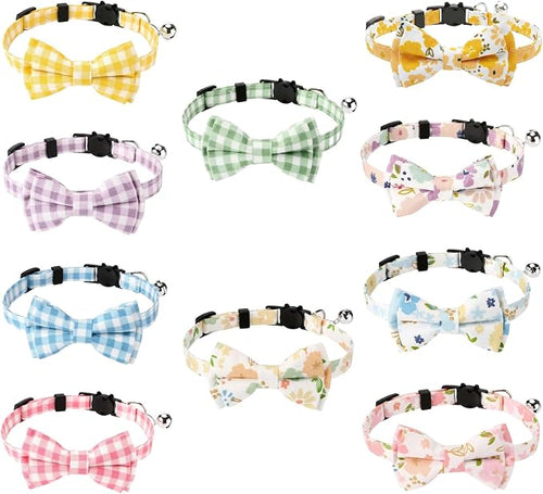 10 Pcs Spring Cat Collar Breakaway by Unknown