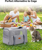 Morpilot Pet Travel Carrier Bag, Soft-Sided Dog Carrier Cat Carrier Pet Carrier - Image 8