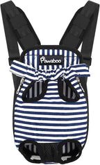 Pawaboo Pet Carrier Backpack, Adjustable Pet Front Cat Dog Carrier Backpack by Pawaboo