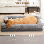 BFPETHOME Orthopedic Dog Beds for Extra Large Dogs, Washable Large Pet - Image 2