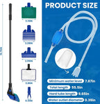 Aquarium Fish Tank Cleaning Tool Kit Include 4 Pcs Long Aquascape Tools Kit 1 - Image 3