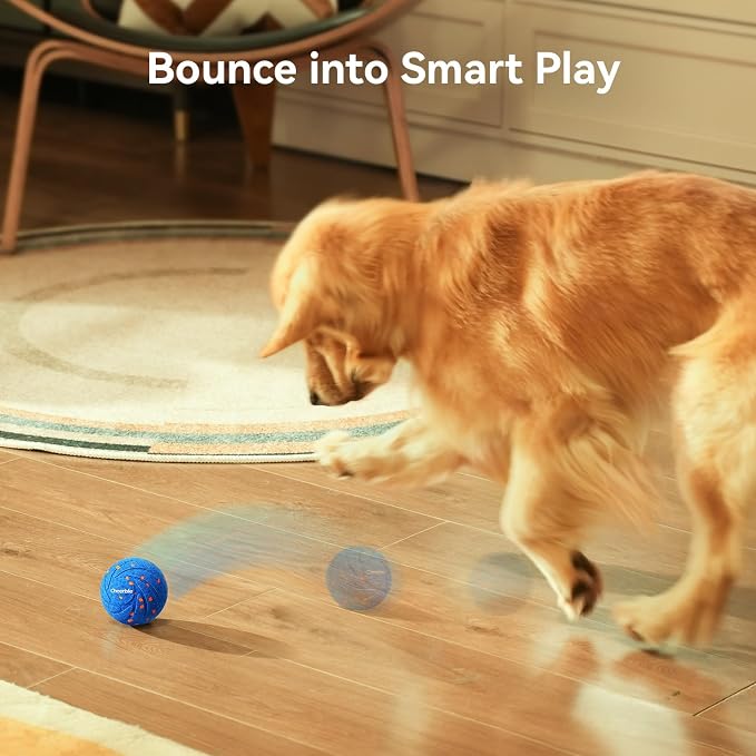 Cheerble Smart Interactive Dog Toy, Wicked Ball AIR, Automatic Moving, and - Image 3
