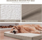 Orthopedic Dog Bed for Large Dogs, Plush Washable Pet Bed for Large Size Dogs - Image 4