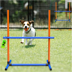 6Set Dog Agility Jumps Hurdle Course Training Equipment - Image 4