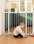 Babelio 36" Tall Baby Gate, PressGuard P7, 29-48" Auto Close Pressure Mounted by BABELIO