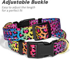 Reflective Dog Collar for Extra Small Dogs Cats, Cute Leopard Style Adjustable - Image 6