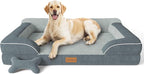 Jumbo Dog Bed for Extra Large Dogs, Orthopedic Dog Bed by CWAWZ