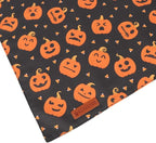 ADOGGYGO Halloween Dog Bandanas 2 Pack, Reversible Pumpkin Ghost Scarf - Image 6