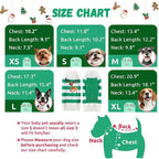 Christmas Dog Sweaters Xmas Pet Outfits Striped Elk Costume Holiday Clothes - Image 4