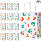 Blulu 20 Pcs Spring Puppy Dog Paw Gift Bags by Blulu