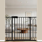 WAOWAO Baby Gate 29.13-43.3" Extra Wide Pressure Mounted Walk Through Swing by WAOWAOBABYSAFETYPRODUCTS